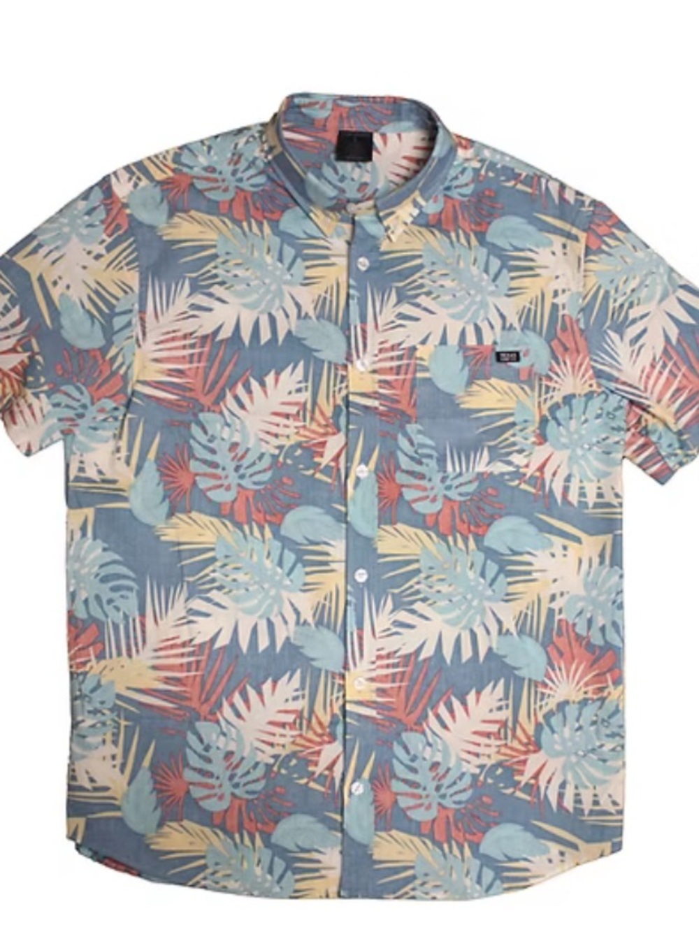 Thrill Seekers limited Ed. Uncle Mike Short Sleeve Button-Up Tropical Vacation